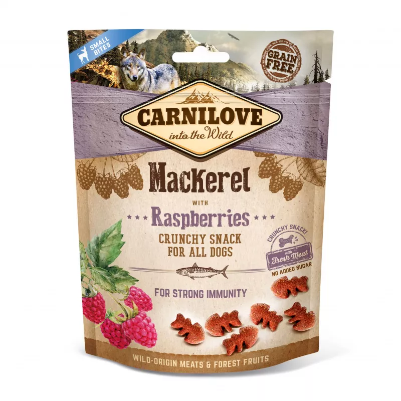 Mackrele & Raspberry Crunchy Snack